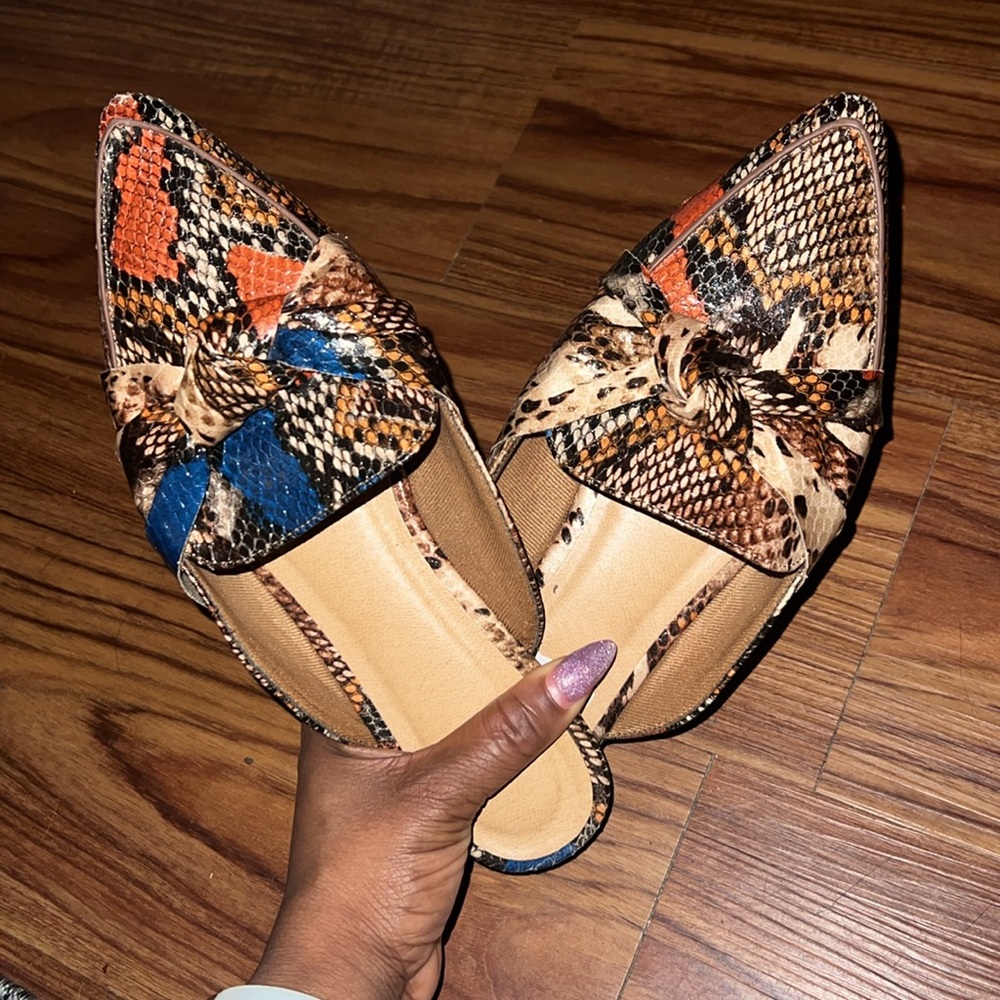 Slide on loafers